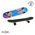 Skate Infantil Juvenil 24 Unissex Skateboard Iniciante Way - BW553 - 9