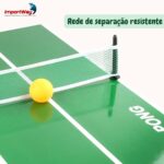 Mini Mesa Ping Pong Infantil Com Rede E Raquetes Mdf - BW486 - 11