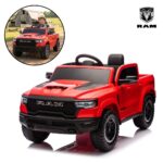 Mini Carro Elétrico Infantil 12v Dodge Ram 1500 Rho Vermelho - BW426VM - 1