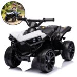Mini Carro Elétrico Infantil 6v Utv Branco Som E Luzes - BW317BR - 1