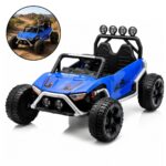 Mini Carro Elétrico Infantil 12v Buggy Azul Com Som E Luzes - BW546AZ - 1