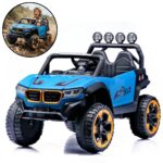 Mini Carro Elétrico Infantil 12v Utv Azul Com Som E Luzes - BW547AZ - 1