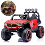 Mini Carro Elétrico Infantil 12v Utv Vermelho C/ Som E Luzes - BW547VM - 1