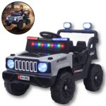 Mini Carro Elétrico Infantil 12v Utv Cinza Com Som E Luzes - BW532CZ - 1