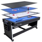 Mesa 4 Em 1 Bilhar, Ping Pong, Air Game E Jantar Mdf 127v - IWJ026 - 1