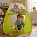 Barraca Toca Infantil Criança Dinossauro Dobrável Verde - BW481 - 11