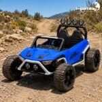 Mini Carro Elétrico Infantil 12v Buggy Azul Com Som E Luzes - BW546AZ - 10