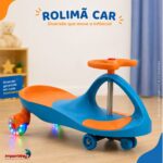 Carrinho Rolimã Car Volante Gira 360° Led Na Rodas Azul Way - BW451AL - 10