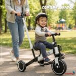 Bicicleta Equilíbrio 5x1 Balance Triciclo Empurrador Branco - BW312EBR - 10