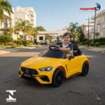Mini Carro Elétrico Infantil 12v Mercedes-benz Cle53 Amarelo - BW435AM - 11