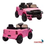 Mini Carro Elétrico Infantil Ram 3500 Rho 6v Rosa - BW539RS - 11