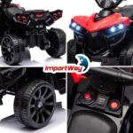 Mini Carro Elétrico Infantil 6v Utv Vermelho Som E Luzes - BW317VM - 10