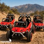 Mini Carro Elétrico Infantil 12v Buggy Vermelho Som E Luzes - BW546VM - 11