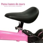 Bicicleta Equilíbrio 5 Em 1 Balance Triciclo Empurrador Rosa - BW312ERS - 11