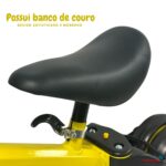 Bicicleta Equilíbrio 5x1 Balance Triciclo Empurrador Amarelo - BW312EAM - 11