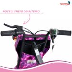 Drift Elétrico Dois Assentos 350w Rosa 25km/hr C/ Luz Freio - BW390RS - 11