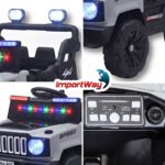 Mini Carro Elétrico Infantil 12v Utv Cinza Com Som E Luzes - BW532CZ - 11