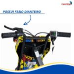 Drift Elétrico Infantil 350w Colorido Amortecedor E Kit Proteção - BW554C - 12