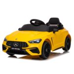 Mini Carro Elétrico Infantil 12v Mercedes-benz Cle53 Amarelo - BW435AM - 2