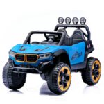 Mini Carro Elétrico Infantil 12v Utv Azul Com Som E Luzes - BW547AZ - 2
