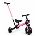 Bicicleta Equilíbrio 5 Em 1 Balance Triciclo Empurrador Rosa - BW312ERS - 3