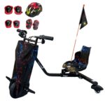 Drift Elétrico Infantil 350w Com Amortecedor E Kit Proteção - BW554 - 2
