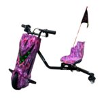 Drift Elétrico Infantil 350w Rosa Amortecedor E Kit Proteção - BW554RS - 3