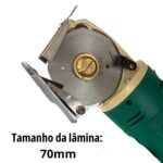 Máquina Cortar Tecido Tipo Bananinha 70mm 127v - IWMC51401 - 3