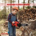 Motoserra Infantil Elétrica Com Som E Movimento Importway - BW497 - 4
