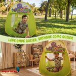Barraca Toca Infantil Criança Dinossauro Dobrável Verde - BW481 - 5