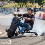 Drift Elétrico Infantil 350w Com Amortecedor E Kit Proteção - BW554 - 5