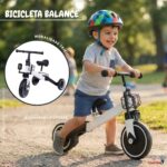 Bicicleta Equilíbrio 5x1 Balance Triciclo Empurrador Branco - BW312EBR - 6