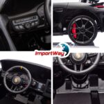 Mini Carro Elétrico Infantil Porsche 911 Gt3 24v Preto Metálico - BW423PM - 7