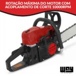 Motosserra Á Gasolina Profissional 83cc Sabre 50cm Potente - IWFG013 - 7