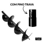 Broca Espiral Para Perfurador De Solo 15x80cm Conexao 20mm - IWFG024 - 7