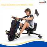 Drift Elétrico Infantil 350w Com Amortecedor E Kit Proteção - BW554 - 7