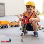 Britadeira Infantil De Brinquedo Elétrico Com Som Importway - BW499 - 8