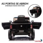 Mini Carro Elétrico Infantil Ram 3500 Rho 6v Polícia - BW539POL - 9