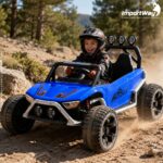 Mini Carro Elétrico Infantil 12v Buggy Azul Com Som E Luzes - BW546AZ - 9