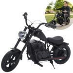 Moto Elétrica Infantil 24v Preta Suporta 100kg Com Luz E Som - BW534PT - 1