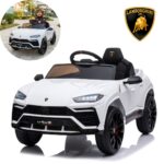 Mini Carro Elétrico Infantil 12v Lamborghini Urus Branco - BW527BR - 1