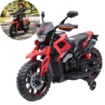 Mini Moto Elétrica Infantil 6v Esportiva Vermelha Luz E Som - BW531VM - 1