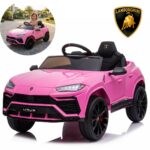 Mini Carro Elétrico Infantil 12v Lamborghini Urus Rosa - BW527RS - 1