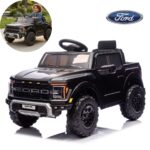 Mini Caminhonete Carro Elétrico 12v Ford F-150 Raptor Preto - BW528PT - 1