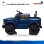 Mini Caminhonete Carro Elétrico 12v Ford F-150 Raptor Azul - BW528AZ - 10