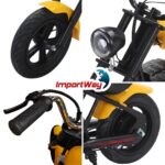 Moto Elétrica Infantil 24v Laranja Suporta 100kg Luz E Som - BW534LR - 10