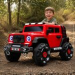 Mini Carro Elétrico Infantil 12v Vermelho Luz Som Controle - BW545VM - 10