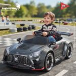 Mini Carro Elétrico Drift Infantil 24v Cinza Com Luz E Som - BW550CZ - 10