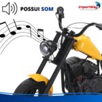 Moto Elétrica Infantil 24v Laranja Suporta 100kg Luz E Som - BW534LR - 11