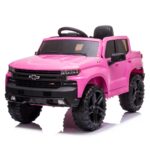 Mini Caminhonete Elétrica 12v Chevrolet Silverado Rosa - BW529RS - 2